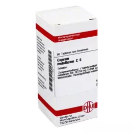 CUPRUM METALLICUM Comprimés C 6, 80 pc