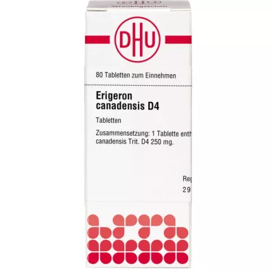 ERIGERON CANADENSIS D 4 comprimés, 80 pc