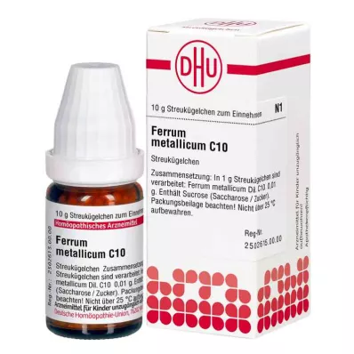 Ferrum Metallicum C10 globules (10 g) Ferrum Metallicum C10 globules (10 g)