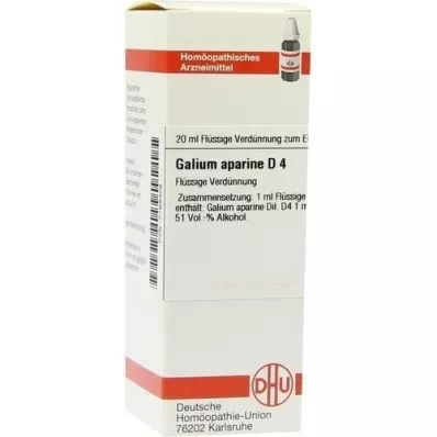 GALIUM APARINE D 4 Dilution, 20 ml