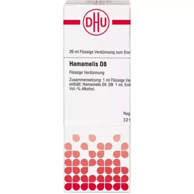 HAMAMELIS D 8 Dilution, 20 ml