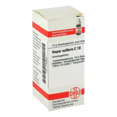 HEPAR SULFURIS C 10 globules, 10 g HEPAR SULFURIS C 10 globules, 10 g