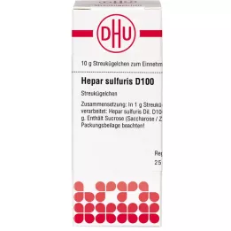 HEPAR SULFURIS D 100 globules, 10 g