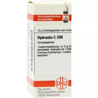 DHU Hydrastis C 200 globules, 10 g DHU Hydrastis C 200 globules, 10 g