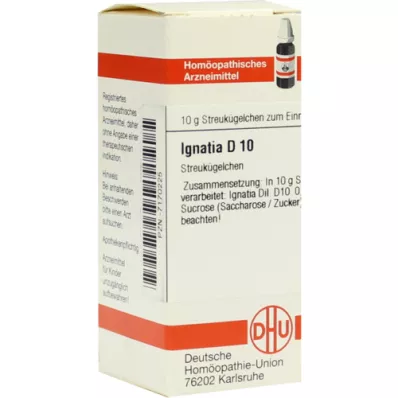 IGNATIA D 10 globules, 10 g