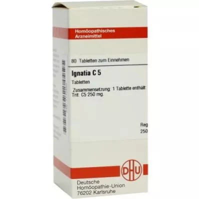 IGNATIA Comprimés C 5, 80 pc
