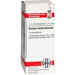 KALIUM BICHROMICUM D 10 globules, 10 g