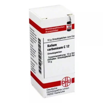KALIUM CARBONICUM C 12 globules, 10 g KALIUM CARBONICUM C 12 globules, 10 g