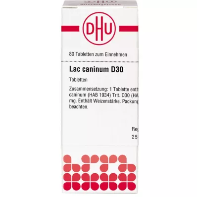 LAC CANINUM D 30 comprimés, 80 pc