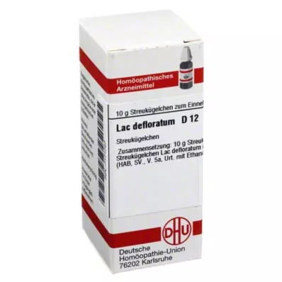 LAC DEFLORATUM Globules D 12, 10 g