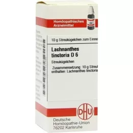 LACHNANTHES tinctoria D 6 globules, 10 g