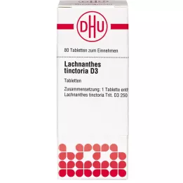 LACHNANTHES tinctoria D 3 comprimés, 80 pc