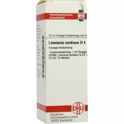 LEONURUS CARDIACA D 4 Dilution, 20 ml