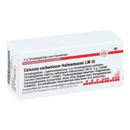 CALCIUM CARBONICUM Hahnemanni LM III Globules, 5 g