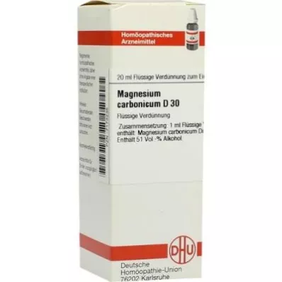 Magnésium Carbonicum D30 Dilution (20 ml)