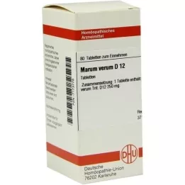 MARUM VERUM D 12 comprimés, 80 pc