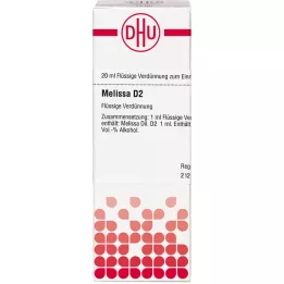 MELISSA D 2 Dilution, 20 ml