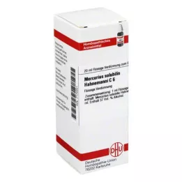 MERCURIUS SOLUBILIS Dilution Hahnemanni C 6, 20 ml