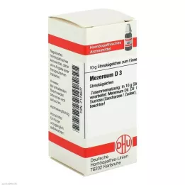 MEZEREUM Globules D 3, 10 g