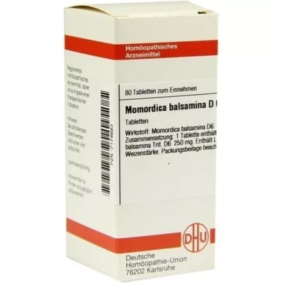MOMORDICA BALSAMINA D 6 comprimés, 80 pc