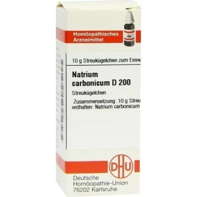NATRIUM CARBONICUM D 200 globules, 10 g