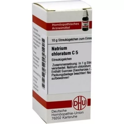 NATRIUM CHLORATUM C 5 globules, 10 g