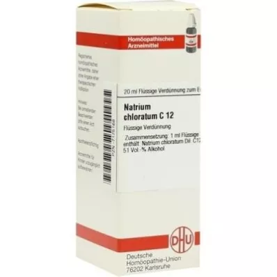 Dilution de chloratum de sodium C12 (20 ml) Dilution de chloratum de sodium C12 (20 ml)