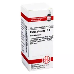 PANAX GINSENG Globules D 4, 10 g