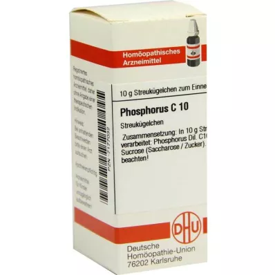PHOSPHORUS C 10 globules, 10 g PHOSPHORUS C 10 globules, 10 g
