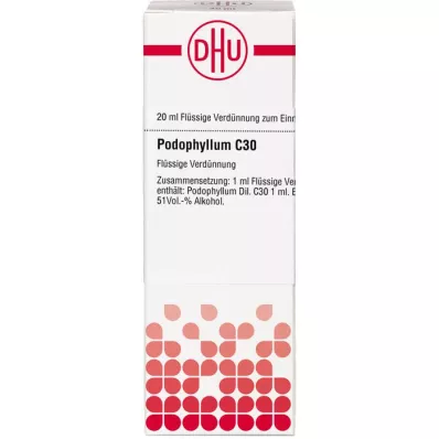 PODOPHYLLUM C 30 Dilution, 20 ml