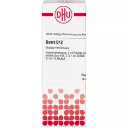 QUARZ D 12 Dilution, 20 ml