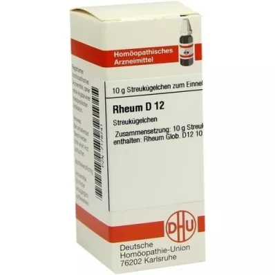 RHEUM Globules D 12, 10 g