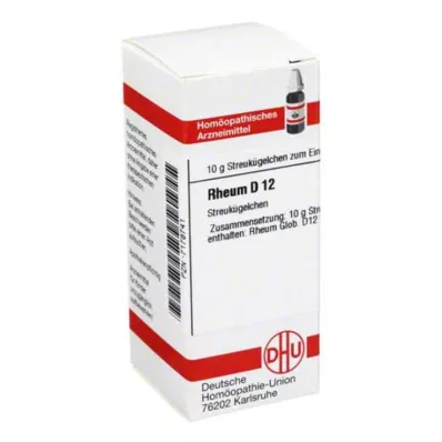 RHEUM Globules D 12, 10 g