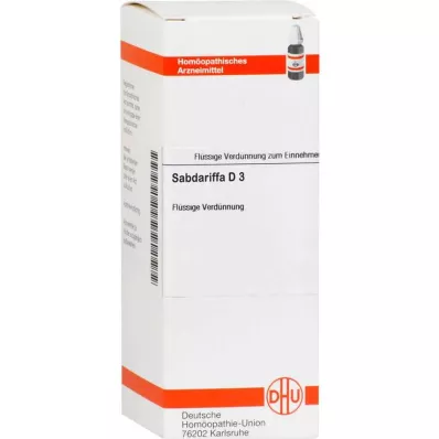 DHU Sabdariffa D 3 Dilution, 20 ml