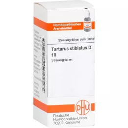 TARTARUS STIBIATUS D 10 globules, 10 g
