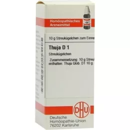 THUJA D 1 globules, 10 g