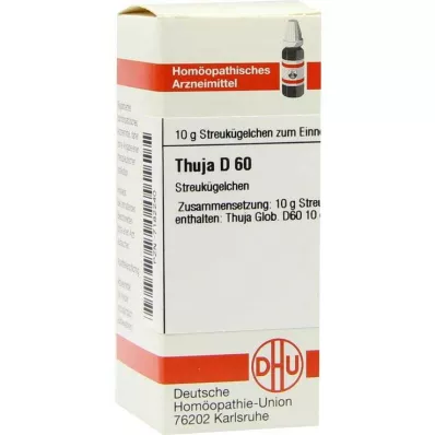 DHU Thuya D 60 globules, 10 g