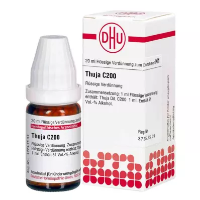 Thuya C200 Dilution (20 ml) Thuya C200 Dilution (20 ml)