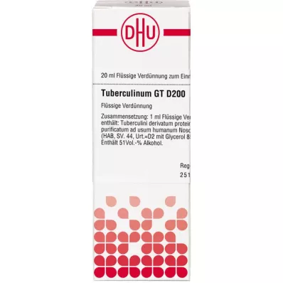 TUBERCULINUM GT D 200 Dilution, 20 ml