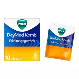WICK DayMed Kombi boisson contre le rhume, 10 pces
