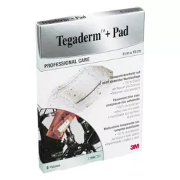 TEGADERM 3M Plus Pad 9x15 cm pansement prêt à lemploi.3589NP, 5 pces
