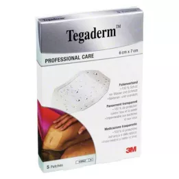 TEGADERM Film 3M 6x7 cm 1624NP, 5 pces
