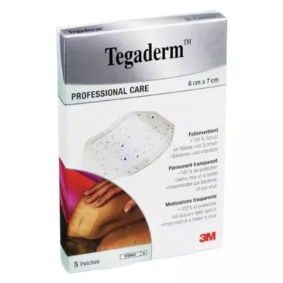 TEGADERM Film 3M 6x7 cm 1624NP, 5 pces TEGADERM Film 3M 6x7 cm 1624NP, 5 pces