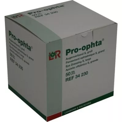 PRO-OPHTA Pansement oculaire S grand, 50 pces