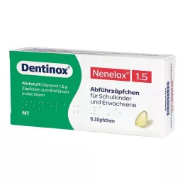Nene Lax 1.5 suppositoires pour Schulk, 6 pc