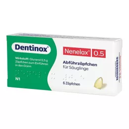 NENE LAX 0,5 Suppos.pour nourrissons, 6 pces