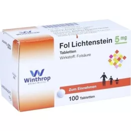 FOL Lichtenstein 5 mg comprimés, 100 pc