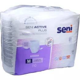 SENI Slip dincontinence Active Plus jetable M, 10 pièces