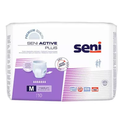 Seni Active Plus moyen, 10 pc