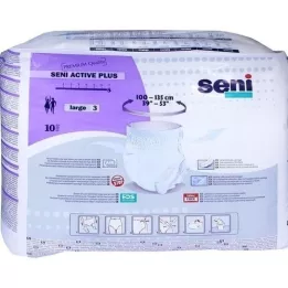 SENI Slip dincontinence Active Plus jetable L, 10 pièces